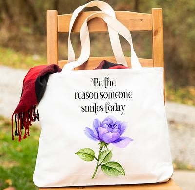 tote bag flower, canvas bag, cotton bag, tote bag, tote gift