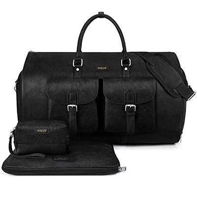 2-in-1 Hanging Suit Travel Bag Carry-on Garment Bag Convertible Duffel Bag