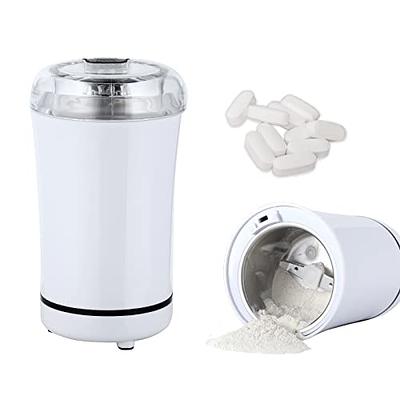 Hermolante Herb Grinder Electric Spice Grinder, 200 w Herb Grinder with  Stainless Steel Blade and Cleaning Brush, Compact Size Electric Grinder for