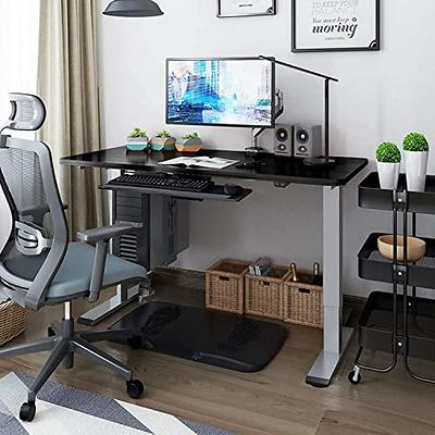 Electric Standing Desk 60x24, Height-Adjustable Standing Desk