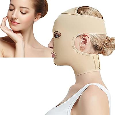 Full Face Lift Strap, V Line Cheek Chin Slimming Belt Strap, Facial Massage  Shaper, Reusable Breathable Lifting Bandage, Thin Facial Massage Shaper (M)  - Yahoo Shopping