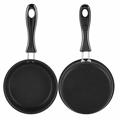 12cm Mini Frying Pan Stainless Steel Non Stick Breakfast Pot