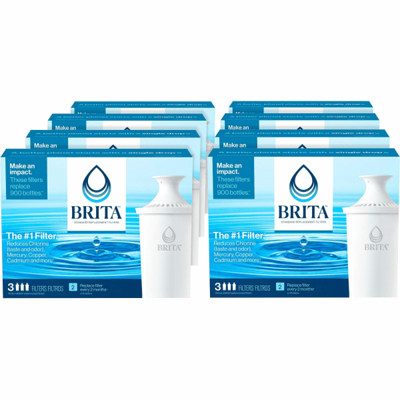 AQUACREST Replacement for Brita Pitchers Water Filter