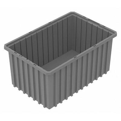  Akro-Mils 66497RDGRN 18 Gallon Plastic Stackable