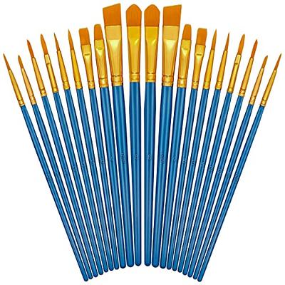 Paint Brushes for Kids, 30 Pcs Flat Kids Paint Brushes, Easy to Use and  Clean Small Classroom Paint Brushes Bulk for Acrylic Watercolor Canvas Face