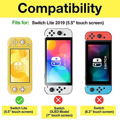 For Nintendo Switch Lite 2019 Case Carbon Fiber Anti-Scratch Shockproof  Cover