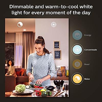 Philips Hue Smart 60W A19 LED Bulb - White and Color Ambiance Color-Changing  Light - 3 Pack 