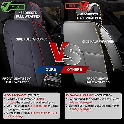 IKABEVEM Car Seat Covers Fit for Chevrolet Bolt/Bolt EUV 2017-2024