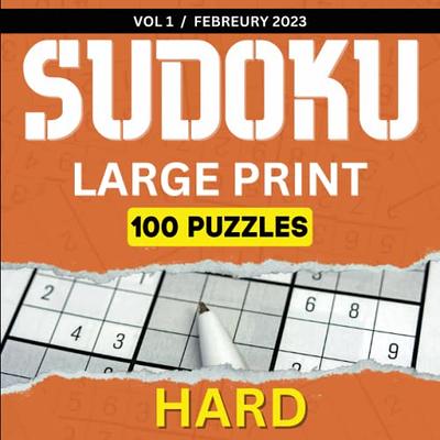 Kane's Sudoku Solver Large Print: 100 Hard Sudoku Puzzles – 1 Per