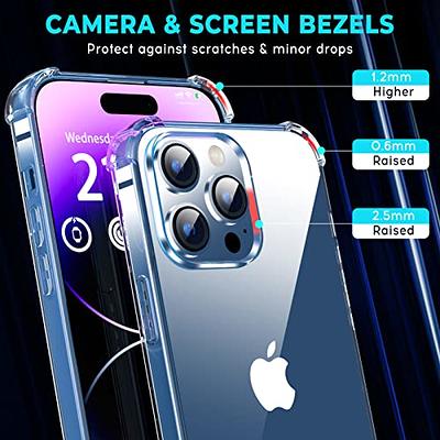 Migeec for iPhone 13 Clear Case Shockproof Phone Cover Protective Phone  Case for iPhone 13, 6.1 inch