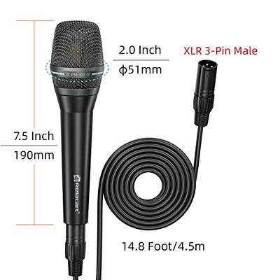 Donner DC-87 XLR Condenser Microphone, 25.4mm Large Diaphragm Studio  Microphone, 3 Polar Patterns Recording Mic for Streaming, Podcasting,  Broadcast