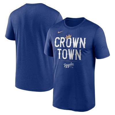 Kansas City Royals Fanatics Branded Women's Logo Fitted T-Shirt - Royal