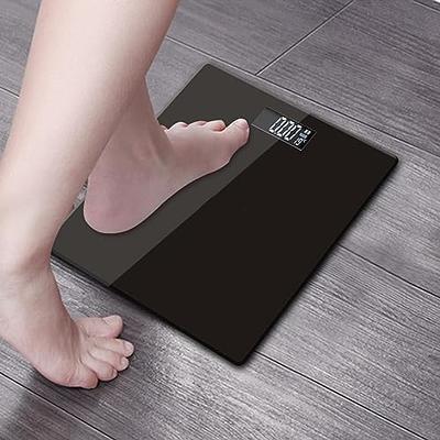 Small Bathroom Body Weight Scale for Travel, Venugopalan Highly Accurate Weighing  Scales with Hidden LED Screen, Portable Digital Scale for Personal Health,  400 lb Battery (White) - Yahoo Shopping