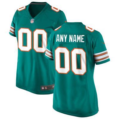 Miami Dolphins Nike Custom Game Jersey - Aqua