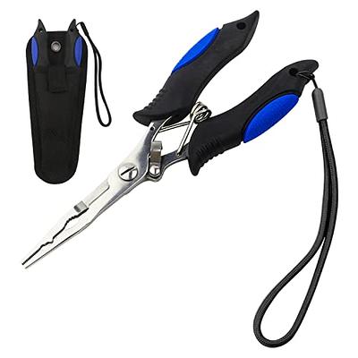 TRUSCEND Unique Lockable Fishing Pliers with Mo-V Blade Cutter, Advanced Split  Ring Plier for Saltwater Freshwater, Corrosion Resistant Teflon Coated  Multi-Function Fishing Gear, Fishing Gift for Men - Yahoo Shopping