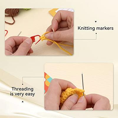 Mnuizu 120 Piece Crochet Kit, Crochet Hooks Yarn Set, Knitting Kit,  Beginner Crochet Kit,Includes Complete Crochet Accessories-Perfect Crochet  Kit for Beginners Adults - Yahoo Shopping