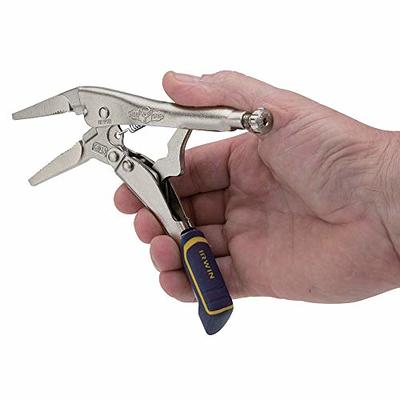 IRWIN VISE-GRIP Locking Pliers, Fast Release, Long Nose with Wire