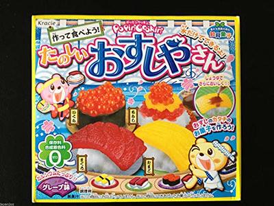 K-Munchies Kracie Popin Cookin Kits - 8 Pack Assorted Japanese Candy Making Kit - Bento, Ramen, Hamburger, Gummy Sushi, Waffle, Cake, Donut DIY