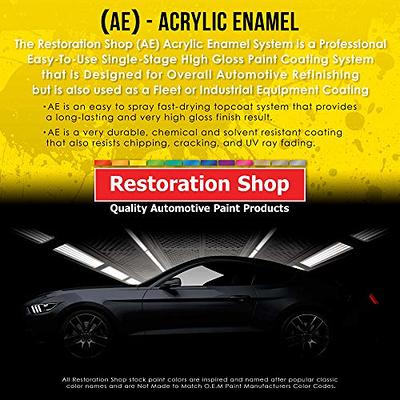 Restoration Shop Electric Blue Metallic Acrylic Urethane Auto Paint  Complete Gallon Paint Kit, Single Stage High Gloss 