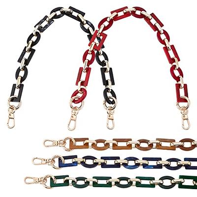 PH PandaHall Decorative Bag Chain Strap, 5 Colors 16.5 Short Acrylic Bag  Handles Retro Link Chain Strap with Clasps Handle Strap Replacement for  Clutch Bucket Crossbody Tote - Yahoo Shopping