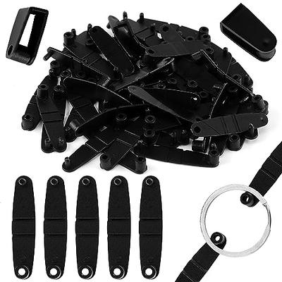 100pcs Plastic Keychain Clips, Small Plastic Keychain Clips Clear Acrylic  Plastic Keychain Connector Snaps for Office Credit Card Craft Jewelry  Making (Black) - Yahoo Shopping
