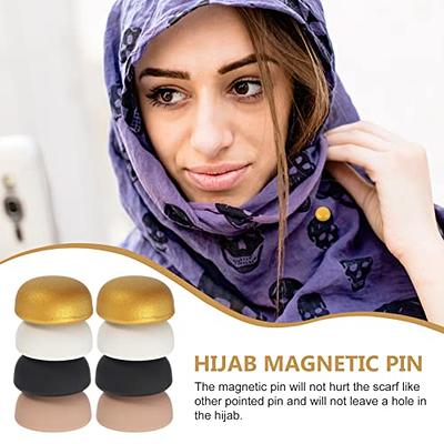 COHEALI Magnet Scarves 4 Pairs Hijab Magnetic Magnetic Hijab