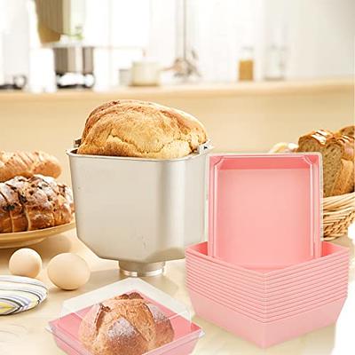 Cmkura 50 Pack 5 Square Pink Paper Food Containers Bakery Boxes with  Secure Lids Cookie Containers Cake Boxes Disposable Charcuterie Boxes for  All