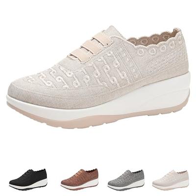 Aceptolcom Women Orthopedic Shoes Slip On Loafers,Arch Support Air