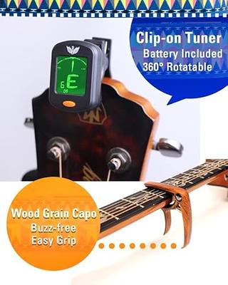 CAPO Tuner Accessory GUITAR Electronic Clamp Aluminum Guitar Piece ROCK