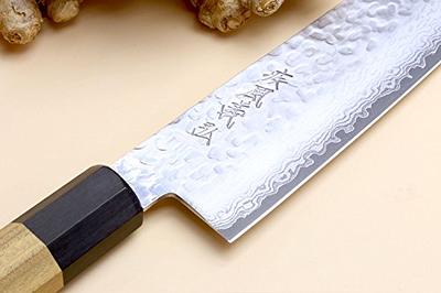 Yoshihiro VG-10 Gold Stainless Steel Santoku Multipurpose Chef