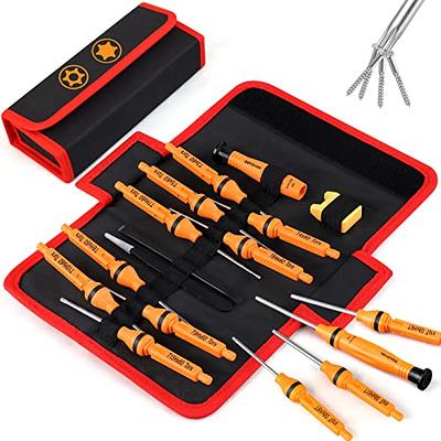 Torx Screwdriver Set, Novoard 9-Piece Magnetic Torx Driver Set, T3 T4 T5  Small Star Screwdriver, T6 T7 T8 T9 T10 T15 Torx Security Screwdriver for  Ring,Mac Mini,Xbox,PS4,Computer and Knife Tool Kit 