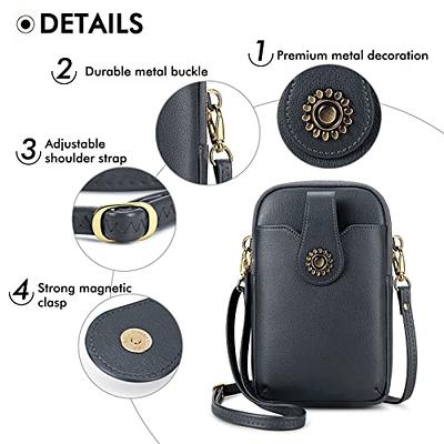 RONSIN Small Crossbody Bag Cell Phone Purse for Women Mini