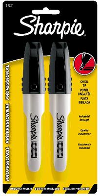 Sharpie Pro Permanent Marker - Black, Chisel Tip