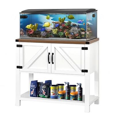  WSYFC 40 Gallon Fish Tank Stand, with Storage Shelf