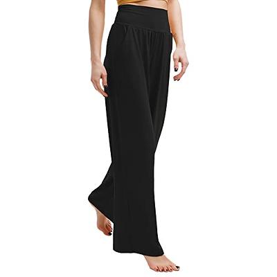 CADITEX Wide Leg Pants for Women- High Waisted Yoga Sweatpants