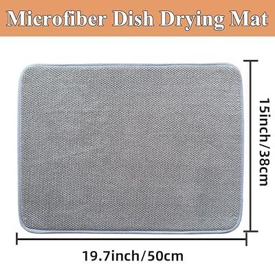 Kitchen Basics Dish Drying Mat - Red 16x18 in - Shop Dish Drainers