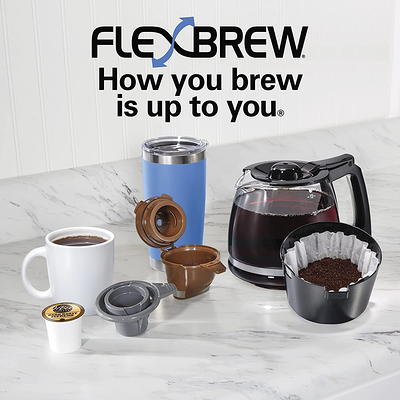 Hamilton Beach - FlexBrew Trio Coffee Maker - Black