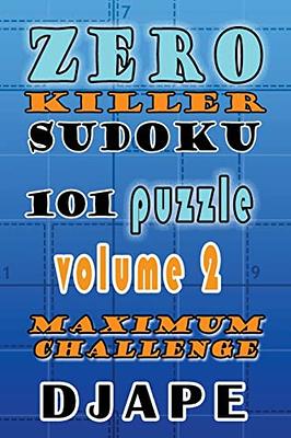 Killer Sudoku Puzzle Book for Adults: 200 Hard to Very Hard Puzzles 9x9  (Volume2) (Paperback)