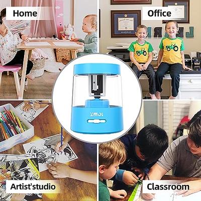 Electric Pencil Sharpener for Colored Pencils, Auto Stop,Electric