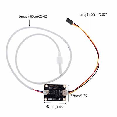 Micro Monitor System, briidea RV Tank Sensor Monitor Panel, KIB  Replacement, Fresh Water or Holding Tank Level Sensor