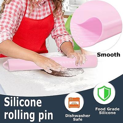 LIMNUO Silicone Pastry Mat Extra Thick Non Stick Baking Mat Non Stick  Rolling Dough with Measurements-Non Slip,Kneading Mat, Counter Mat,Dough  Rolling