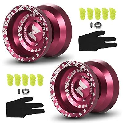 FETESNICE Responsive Yoyo for Beginners , Unresponsive Yoyos for  Professionals, Advanced Players, Metal Yo-yos for Kids and Adults with Yo  Yo