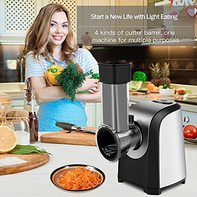 Electric Cheese Grater Electric Slicer Shredder Salad Maker