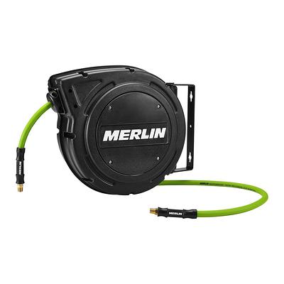 Merlin 3/8 in. x 50 ft. Enclosed Retractable Air Hose Reel - Yahoo Shopping