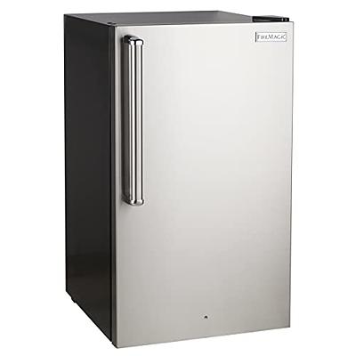 2.6 cu.ft. Stainless Compact Refrigerator with Reversible Door