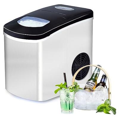  Kndko Nugget Ice Maker Countertop,34lbs/Day,Portable Crushed  Ice Machine,Self Cleaning