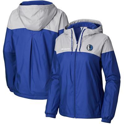 Los Angeles Dodgers Columbia Team Flash Forward Full-Zip Windbreaker Jacket  - Royal/Gray