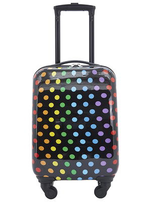 Travelers Club 5-Pc Kids Luggage Set With 360° 4-Wheel Spinner System,  Polka dot - Yahoo Shopping
