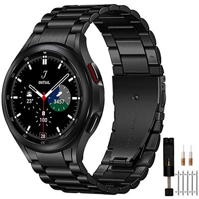 Designer Compatible with Samsung Galaxy Watch 5 Pro 45mm/ Watch 5 40mm  44mm/ 4 Band 40mm 44mm, Galaxy Watch 4 Classic Band 42mm 46mm, 20mm Luxury