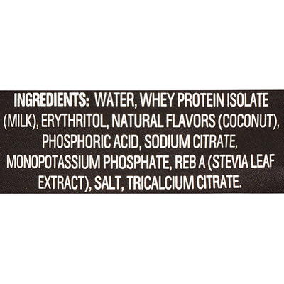 Protein2o Water  15-20G Whey Protein Isolate, Lower Calorie, Zero